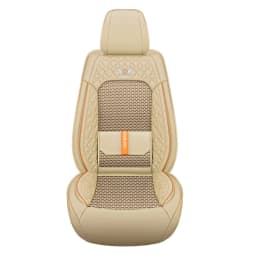 2025 Fashion Universal PU Leather Breathable Car Seat Covers For Nissan Qashqai Tiida Peugeot 2008 Mercedes ML W164 Interior