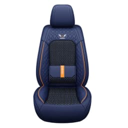 2025 Fashion Universal PU Leather Breathable Car Seat Covers For Nissan Qashqai Tiida Peugeot 2008 Mercedes ML W164 Interior