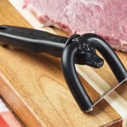 Handheld Beef & Pork Slicer Tool Meat Fat Trimmer Remover Efficient Fat Removal Beef Slicing Gadget Ideal for Kitchen Cooking