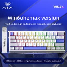 AULA Win60He Magnetic Keyboard RGB Hero 60He Key Board Teclado Magnetico Backlit 60% Computer Pc Ergonomic Tastiera USB Tastiera