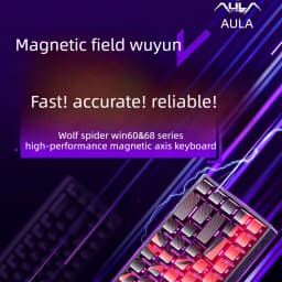 AULA Win60He Magnetic Keyboard RGB Hero 60He Key Board Teclado Magnetico Backlit 60% Computer Pc Ergonomic Tastiera USB Tastiera