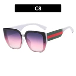 Large Frame Women Sunglasses Plastic Polygonal Brand Style Square Feature Vintage Retro Sun Glasses Men Oversized Eyewear UV400