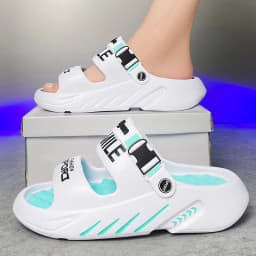 NEW Men's Massage Slippers Outdoor Sandals Beach Comfortable Soft Clogs Slides Casual Shoes Men Indoor Outdoor Sandals Big Size