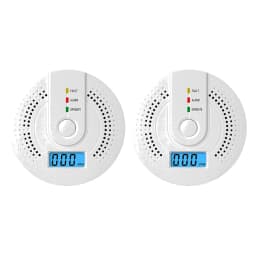 Carbon Monoxide Detector CO Gas Monitor Alarm Sound & Light Warning CO Sensor Detector with LED Digital Display for Home Office