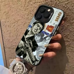 Fashion Hot S-Scarface Phone Case For iPhone 17 16e 16 15 14 13 12 11 Pro Max X XR XSMAX 8 7 Air Plus Anti Fall Matte Cover