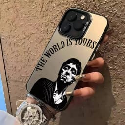 Fashion Hot S-Scarface Phone Case For iPhone 17 16e 16 15 14 13 12 11 Pro Max X XR XSMAX 8 7 Air Plus Anti Fall Matte Cover