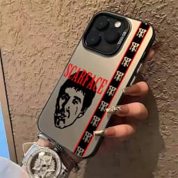 Fashion Hot S-Scarface Phone Case For iPhone 17 16e 16 15 14 13 12 11 Pro Max X XR XSMAX 8 7 Air Plus Anti Fall Matte Cover