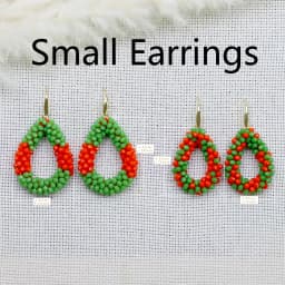 INKDEW Small Earrings National Flag Colors Water Drop Earrings for Women Handmade Beads Crystal Earrings Gift Jewelry EA124