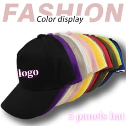 5 Panels Hard Top 18colors Dad Hats Snapback Cap Outdoor Support Printing And Embroidery Baseball Hat For Women Men