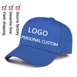 Custom Baseball Cap Fashion DIY Letter Embroidery Hats for Women and Men Cotton Design LOGO Wholesale Unisex Caps