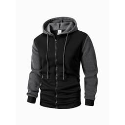 Autumn Men's Hoodies Jackets Long Sleeve Sweatshirt Oversized Hoodie Zip Up Jackets Male Hoodies Casual Jacket Sportswear
