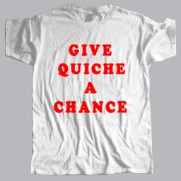 new arrived men t-shirt summer Give Quiche A Chance T-Shirt Red Dwarf Lister Rimmer Cat male cotton tee-shirt bigger size
