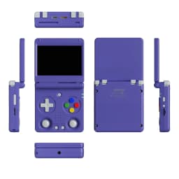 Anbernic RG34XXSP Flip Retro Handheld Game Console 3.4'' IPS 720*480 Screen Linux 64-bit 3300mAh Portable Games Player Supports Wifi Bluetooth HDMI Connection to TV Streaming RG 34XXSP