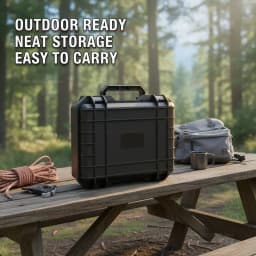 Multifunctional Portable Protective Safety Waterproof Anti‑fall Equipment Protection Box Camera Tool Accessories Storage Box.