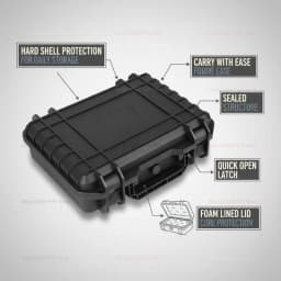 Multifunctional Portable Protective Safety Waterproof Anti‑fall Equipment Protection Box Camera Tool Accessories Storage Box.