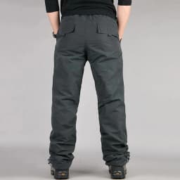 2025 Winter Thick Fleece Casual Pants Men Cotton Military Tactical Baggy Cargo Pants Double Layer Velvet Warm Thermal Trousers