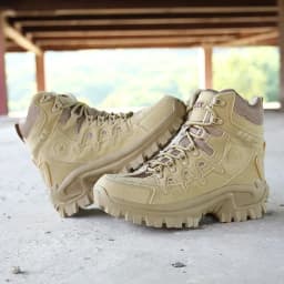 Men's Hunting Boot Hiking Mens Ankle Boot Tactical Big Size 39-46 Boot Male Shoes Work Safety Shoes Motocycle Boots