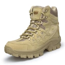 Men's Hunting Boot Hiking Mens Ankle Boot Tactical Big Size 39-46 Boot Male Shoes Work Safety Shoes Motocycle Boots
