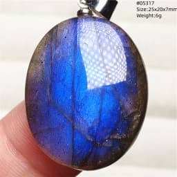 Natural Blue Light Labradorite Pendant Jewelry Water Drop Crystal Flash Labradorite Bead Necklace Women Men AAAAAA