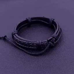TYO Wholesale Bracelets New Fashion Charm Leather Bangle Men's Bracelets Popular Boys DIY Bandage Strand Handmade Weave Bracelet