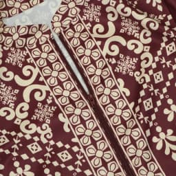 Ramdan Eid Print Jalabiya Muslim Women Zipper Long Dress Robe Dubai Abaya Outfits Kaftan Ethnic Islam Clothing Caftan Dresses