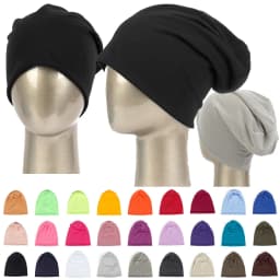 Solid Color Modal Cotton Beanie Hats Women Men Light Thin Outdoor Keep Warm Ski Helmet Inner Caps Casual Autumn Winter Adult Cap