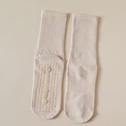 Solid Color Women Yoga Socks Cotton Breathable Gym Fitness Dance Sports Socks Women Professional Silicone Non-slip Pilates Socks