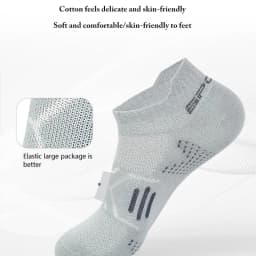3Pairs/Lot Running Socks Men Woman Basketball Breathable Anti Slip Sport Fitness Cycling Walking Cotton Athletic No Sweat Sock