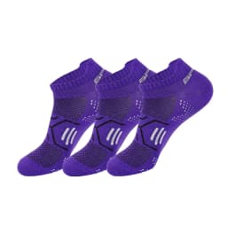3Pairs/Lot Running Socks Men Woman Basketball Breathable Anti Slip Sport Fitness Cycling Walking Cotton Athletic No Sweat Sock