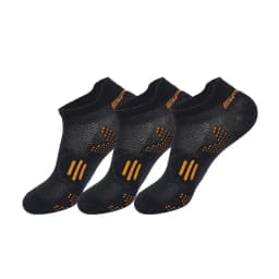 3Pairs/Lot Running Socks Men Woman Basketball Breathable Anti Slip Sport Fitness Cycling Walking Cotton Athletic No Sweat Sock