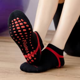 Yoga Socks Men Women Professional Silicone Non-slip Pilates Socks Large Size Indoor Floor Gym Fitness Cotton Dance Sports Socks