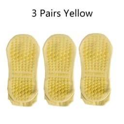 3 Pairs Yoga Socks for Women Breathable Mesh Socks Non Slip Pilates Socks Grip Cotton Low Cut Gym Fitness Sport Short Yoga Socks