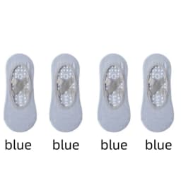 1/ 4Pair Professional Women Yoga Sock Silicone Anti-slip Ballet Pilates Socks Women Backless Breathable Bandage Yoga Sport Socks
