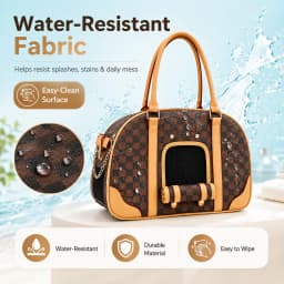 Multifunctional Casual Pet Carrier, Stylish Breathable Portable Shoulder Bag for Cats & Small Dogs, Fit for Teddy, Bichon Frise