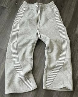 Casual Loose Straight Leg Pants Striped 2025 Summer Fashion Trend Brand Street Hip-hop Jogging Men's Women's Harajuku Sweatpants