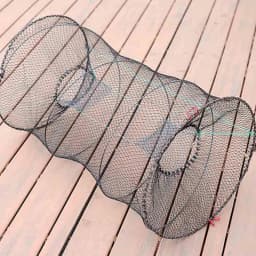 Telescopic Crab Crayfish Lobster Catcher Pot Trap Fishing Net Eel Prawn Shrimp Live Bait Eel Crab Lobster Minnows Crawfish Net