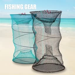Telescopic Crab Crayfish Lobster Catcher Pot Trap Fishing Net Eel Prawn Shrimp Live Bait Eel Crab Lobster Minnows Crawfish Net