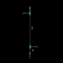 Fishing Tackle Nylon Tenpin Line Set Sea Fishing Wreck Pulling Stream Shore Fishing Long Casting Gourd Connector Accessories