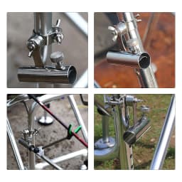 Fishing Rod Holder Chair Mount Rack Stainless Steel Anti-corrosion Rod Bracket Support for Bench and Boat Fishing