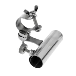 Fishing Rod Holder Chair Mount Rack Stainless Steel Anti-corrosion Rod Bracket Support for Bench and Boat Fishing