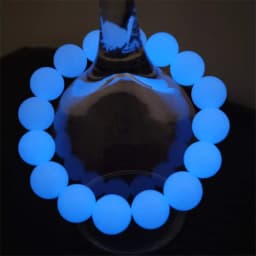 Natural Stone Punk Bracelet Yoga Healing Luminous Glow In The Dark Bracelet Charm Beads Bracelet for Men Women Jewelry Wholesale