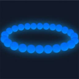 Natural Stone Punk Bracelet Yoga Healing Luminous Glow In The Dark Bracelet Charm Beads Bracelet for Men Women Jewelry Wholesale