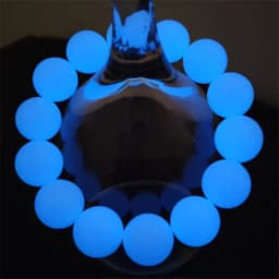 Natural Stone Punk Bracelet Yoga Healing Luminous Glow In The Dark Bracelet Charm Beads Bracelet for Men Women Jewelry Wholesale