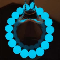 Natural Stone Punk Bracelet Yoga Healing Luminous Glow In The Dark Bracelet Charm Beads Bracelet for Men Women Jewelry Wholesale