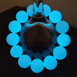 Natural Stone Punk Bracelet Yoga Healing Luminous Glow In The Dark Bracelet Charm Beads Bracelet for Men Women Jewelry Wholesale