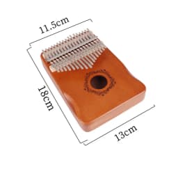 21 Key Mahogany Kalimba 17 Key Thumb Piano Portable Finger Piano for Beginner Mbira Gifts for Adults/Kids