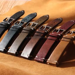 18/19/20/21/22mm Vintage Oil Wax Leather WatchBand Strap Men Women Business Stitching Wristband Universal Quick Release Bracelet