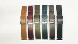 18/19/20/21/22mm Vintage Oil Wax Leather WatchBand Strap Men Women Business Stitching Wristband Universal Quick Release Bracelet