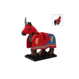 Zoo African Elephant Sika Deer Camel MOC Building Blocks Fire Dragon Animal Panda Bear Military Pegasus Horse Mini Toy Gift K041
