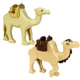 Zoo African Elephant Sika Deer Camel MOC Building Blocks Fire Dragon Animal Panda Bear Military Pegasus Horse Mini Toy Gift K041